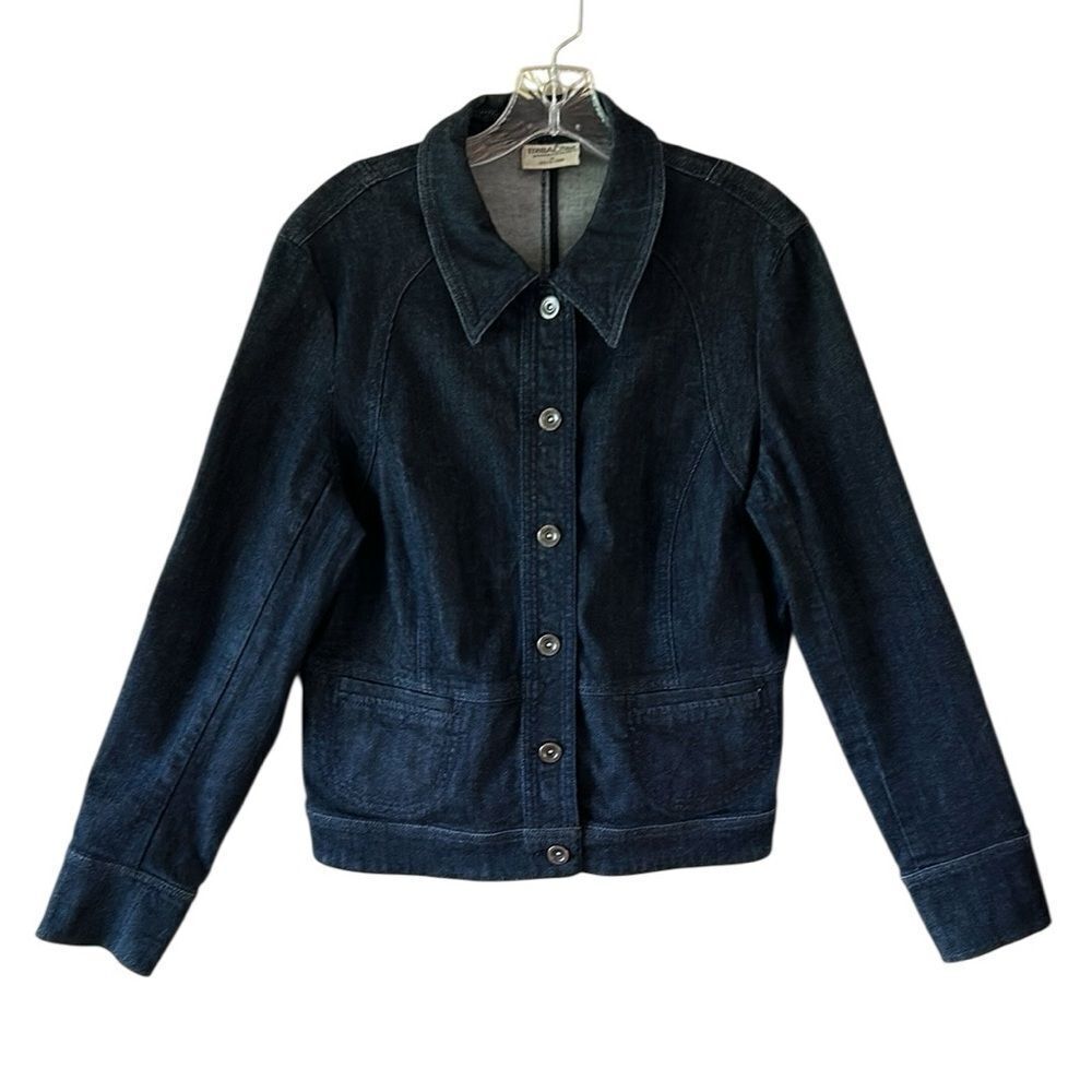 Tribal Jeans Dark Wash Jean Jacket
